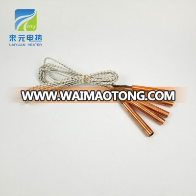 15.8x101.6mm 220v Copper Cylindrical Heating Element Custom Low Voltage Cartridge Heater 500w Winding Machine